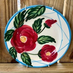 Gail Pittman Hand Painted Plate First Love Eudora Welty House 2006